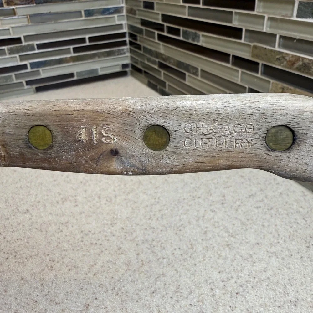 Vintage Chicago Cutlery 41S Chef Knife 6
